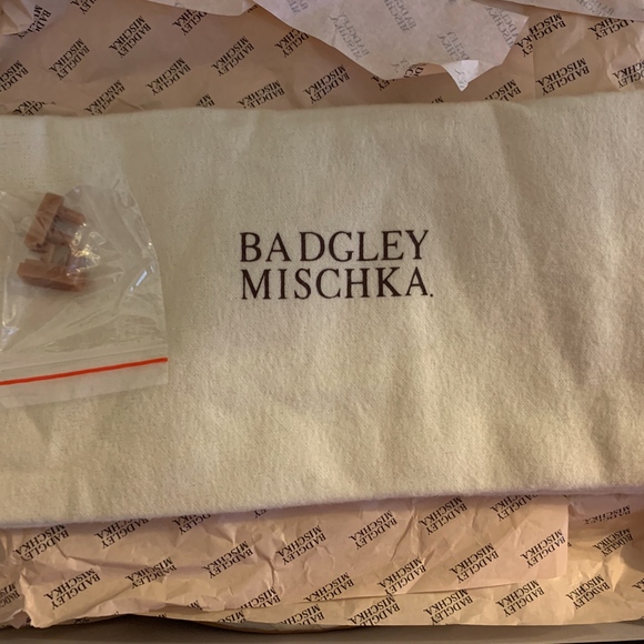 Badgley Mischka Bennet Embellished Wedge Evening - Picture 4 of 5